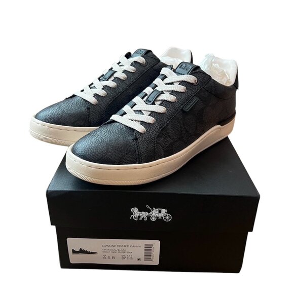 Coach Canvas Lowline Sneaker - 6.5 - Picture 1 of 6